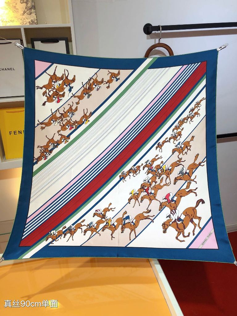 Hermes Silk Scarf-051