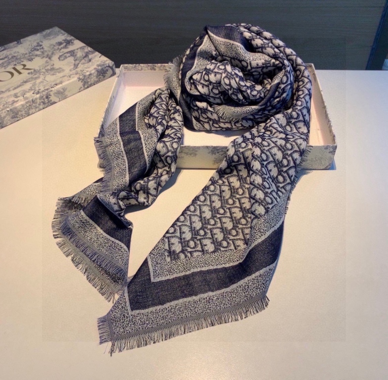Dior Cashmere&Wool&Silk Scarf-023