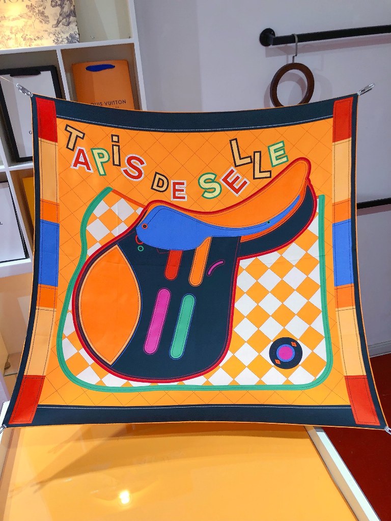 Hermes Silk Scarf-022