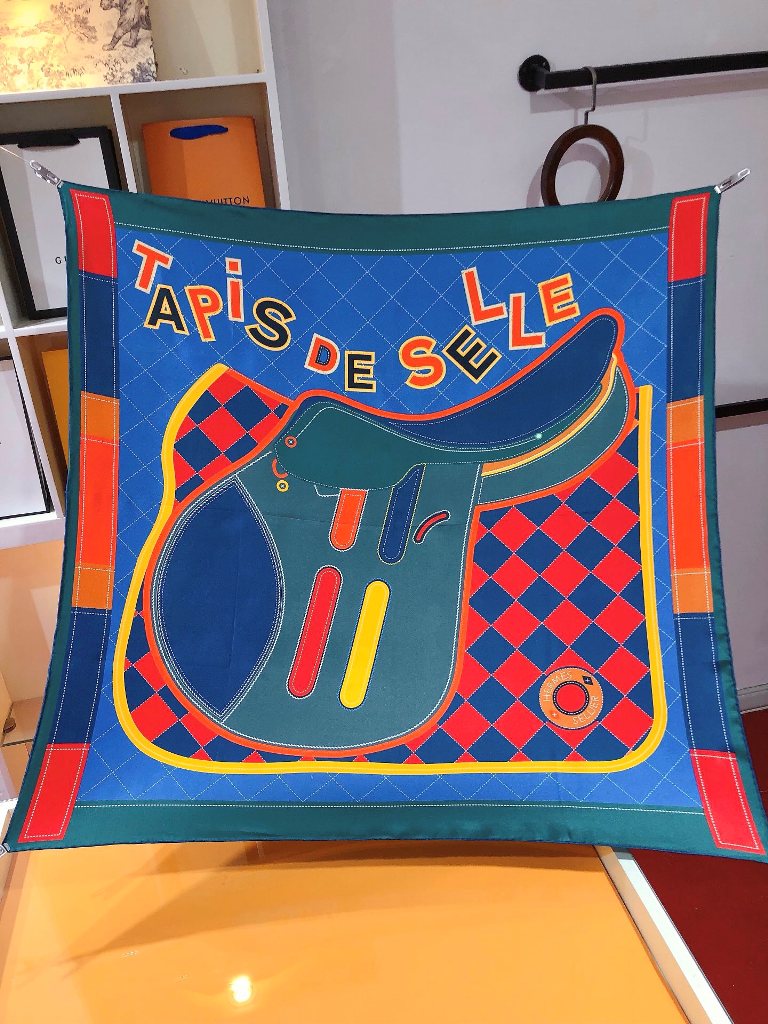 Hermes Silk Scarf-021