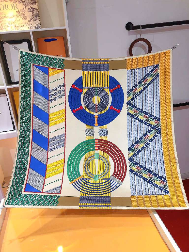 Hermes Silk Scarf-020