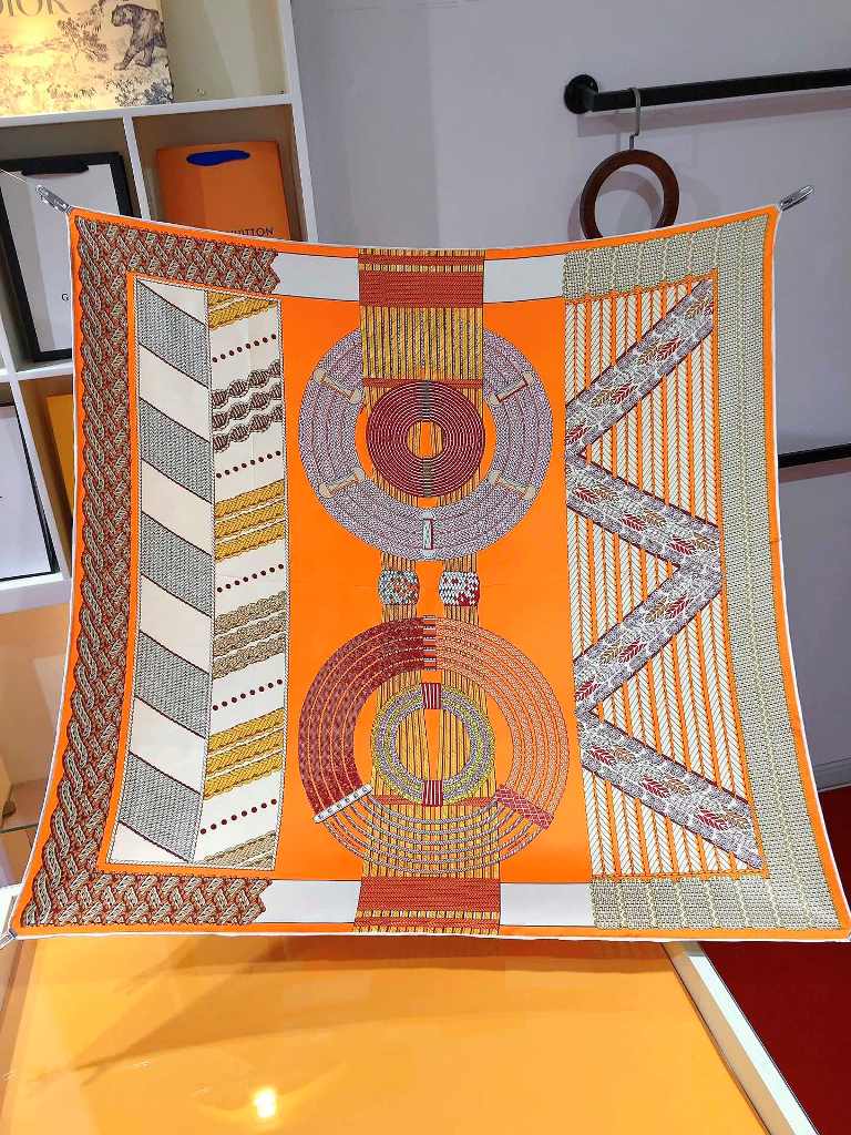Hermes Silk Scarf-019
