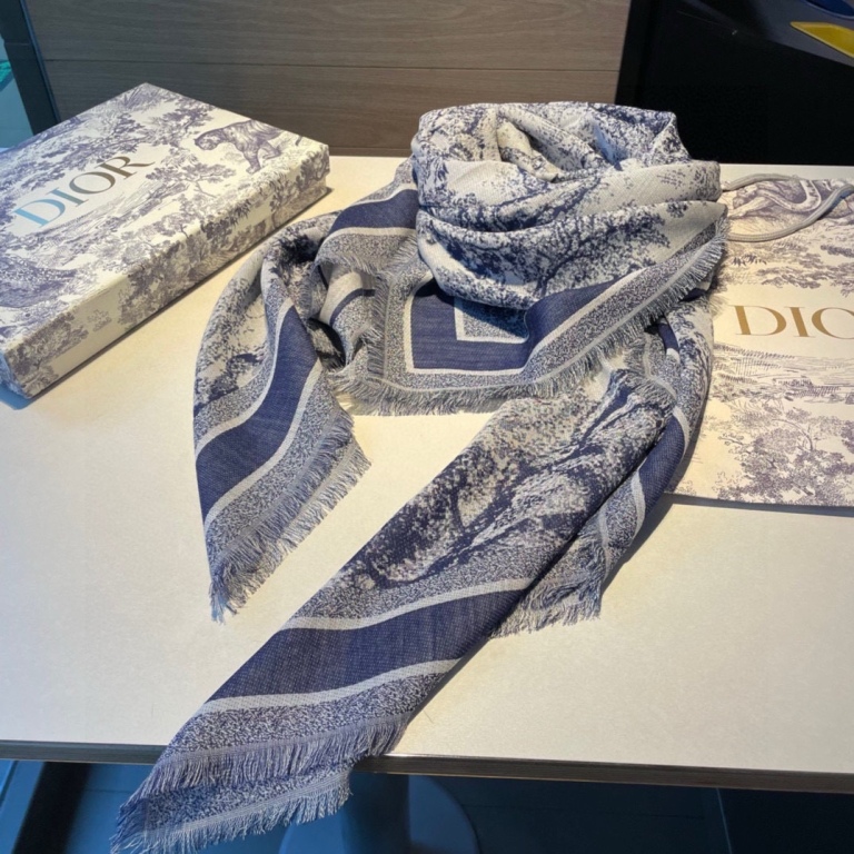Dior Cashmere&Wool&Silk Scarf-022