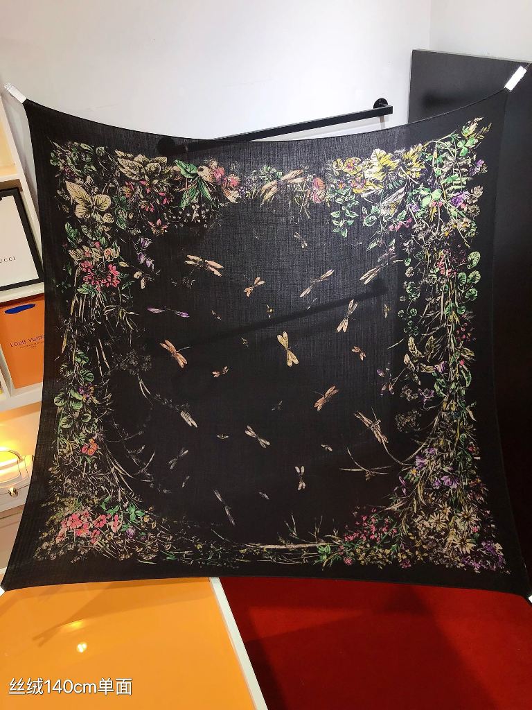Dior Cashmere&Silk Scarf-066