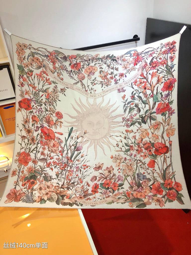 Dior Cashmere&Silk Scarf-062