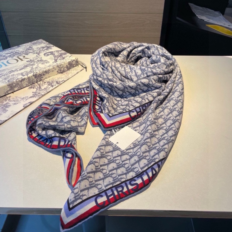 Dior Cashmere&Silk Scarf-057