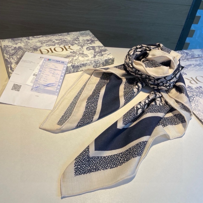 Dior Cashmere&Silk Scarf-035
