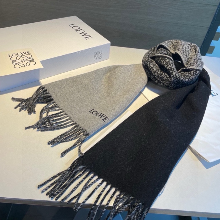 LOEWE Cashmere Scarf-30