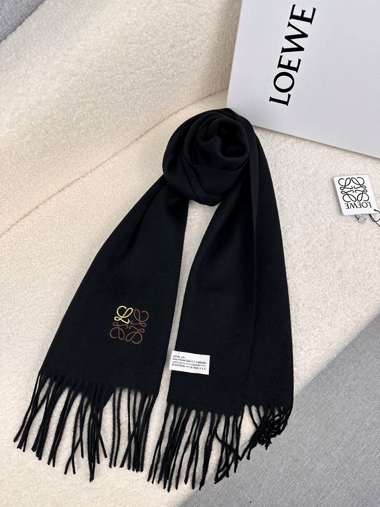 LOEWE Cashmere Scarf-24