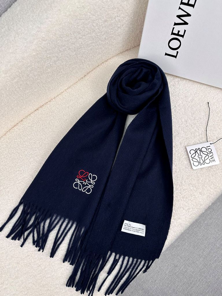 LOEWE Cashmere Scarf-21
