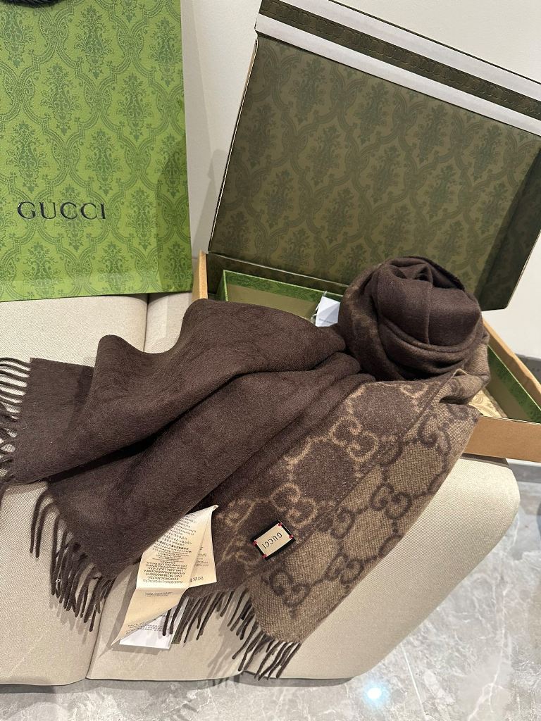 Gucci Cashmere Scarf-025