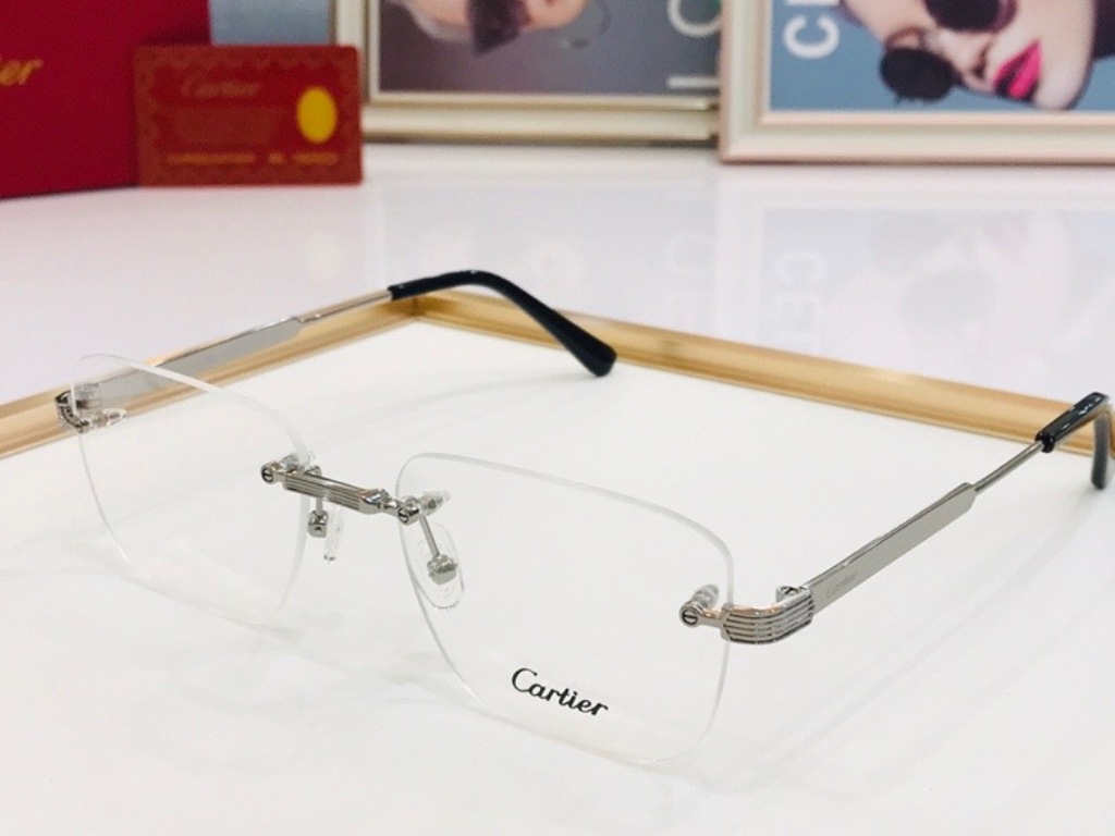Cartier Plain Glass Spectacles(High Quality)-536