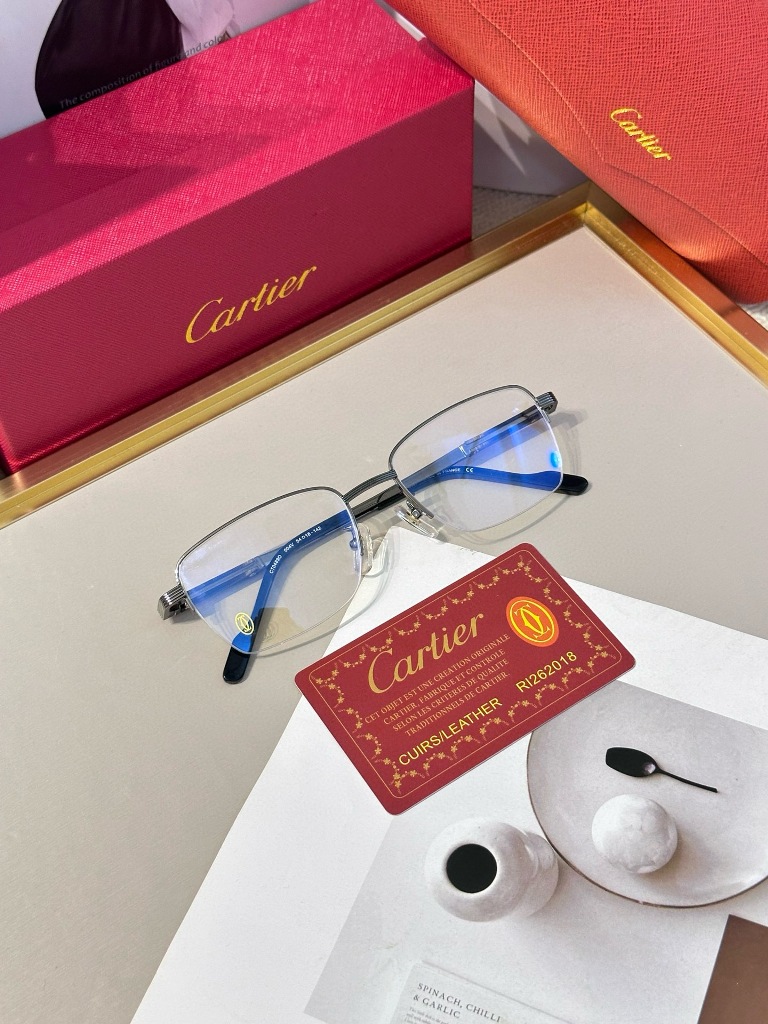 Cartier Plain Glass Spectacles(High Quality)-534
