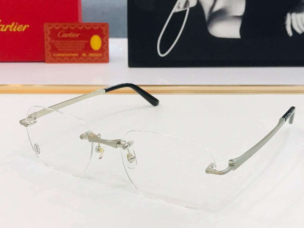 Cartier Plain Glass Spectacles(High Quality)-526
