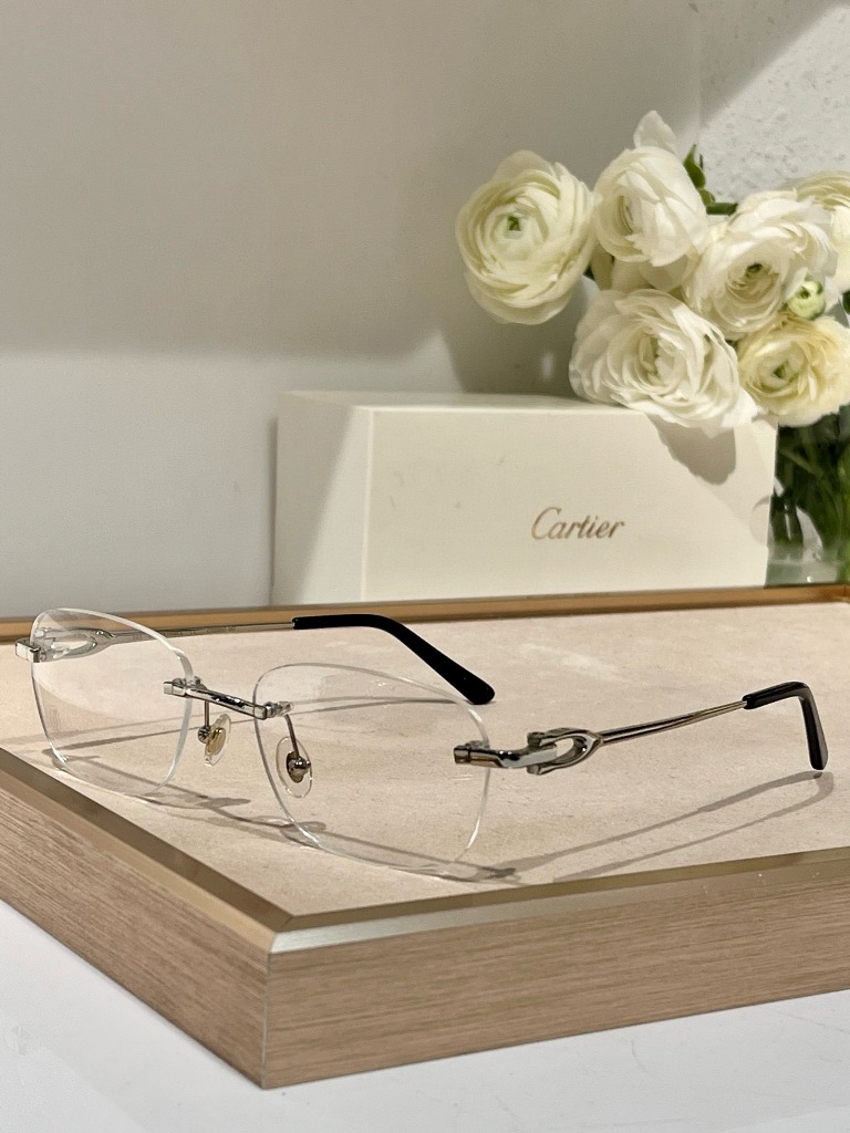 Cartier Plain Glass Spectacles(High Quality)-486