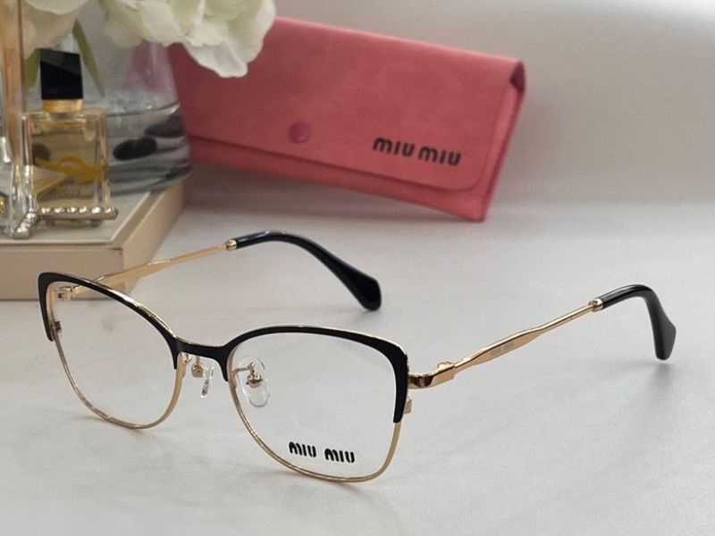 MiuMiu Plain Glass Spectacles(High Quality)-037