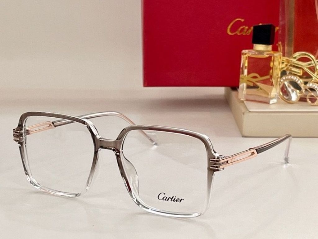 Cartier Plain Glass Spectacles(High Quality)-488