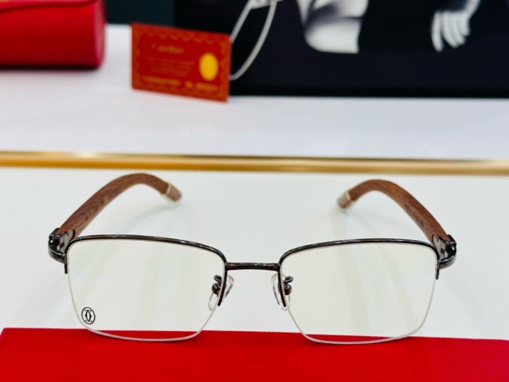 Cartier Plain Glass Spectacles(High Quality)-496