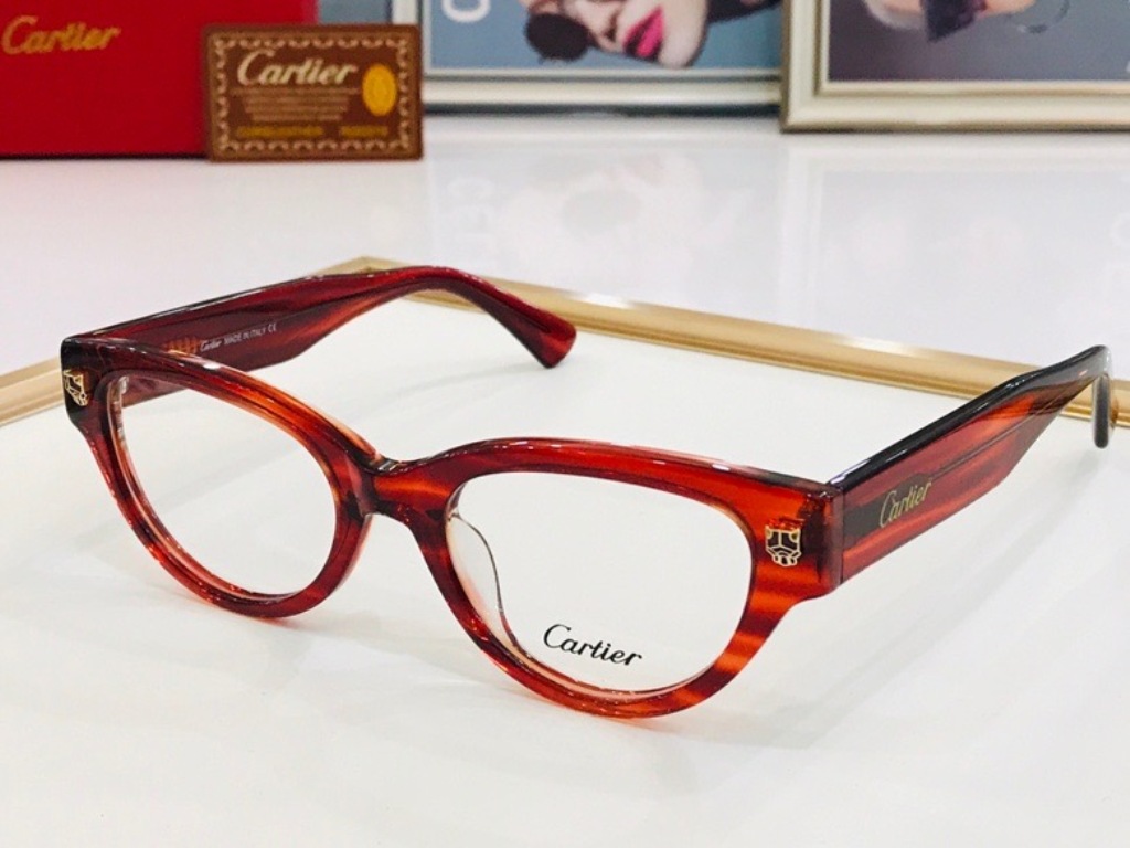 Cartier Plain Glass Spectacles(High Quality)-478