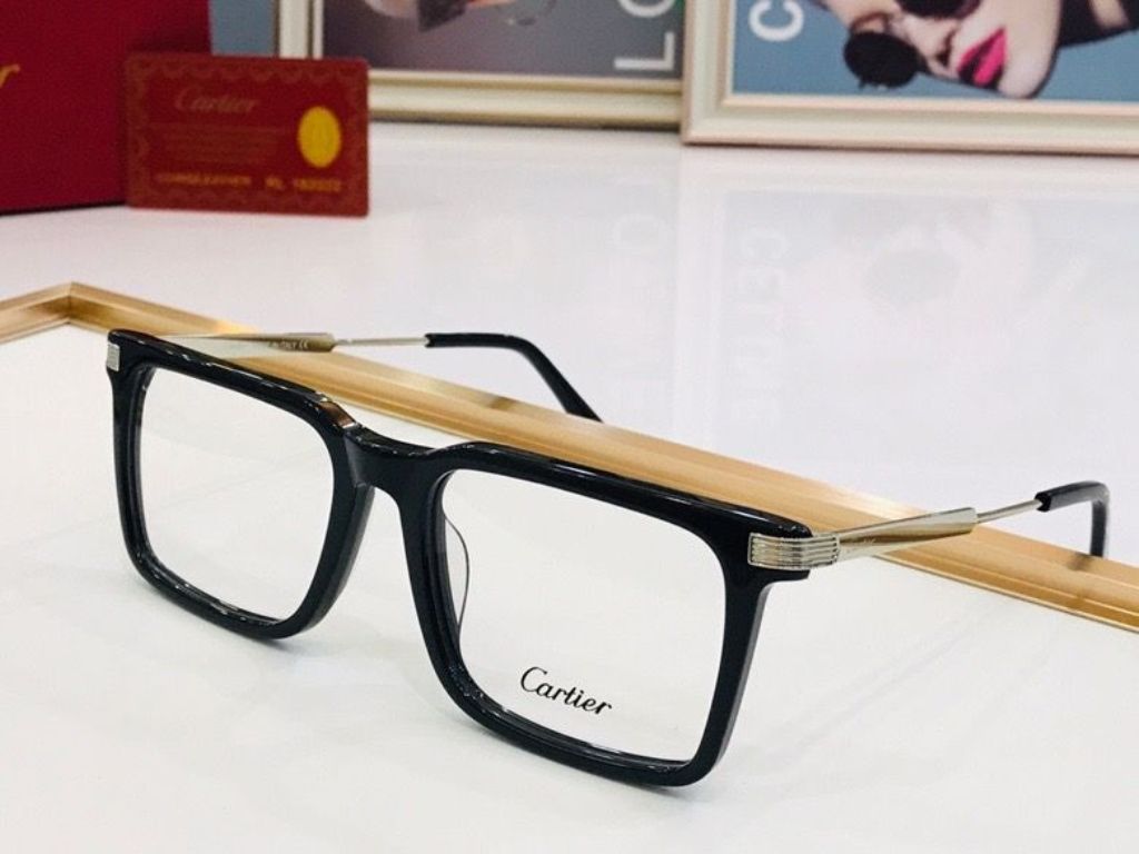 Cartier Plain Glass Spectacles(High Quality)-453