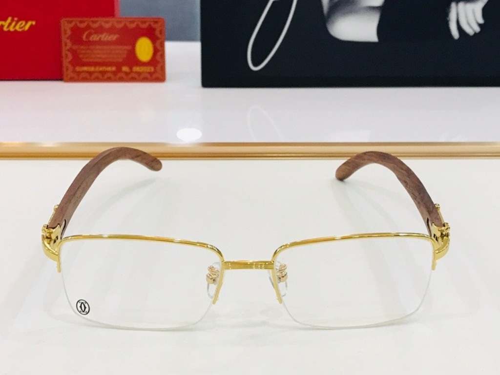 Cartier Plain Glass Spectacles(High Quality)-452