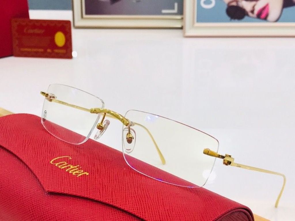 Cartier Plain Glass Spectacles(High Quality)-451