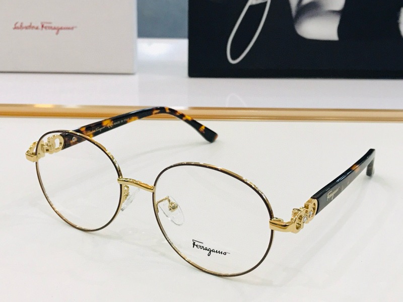 Ferragamo Plain Glass Spectacles(High Quality)-018
