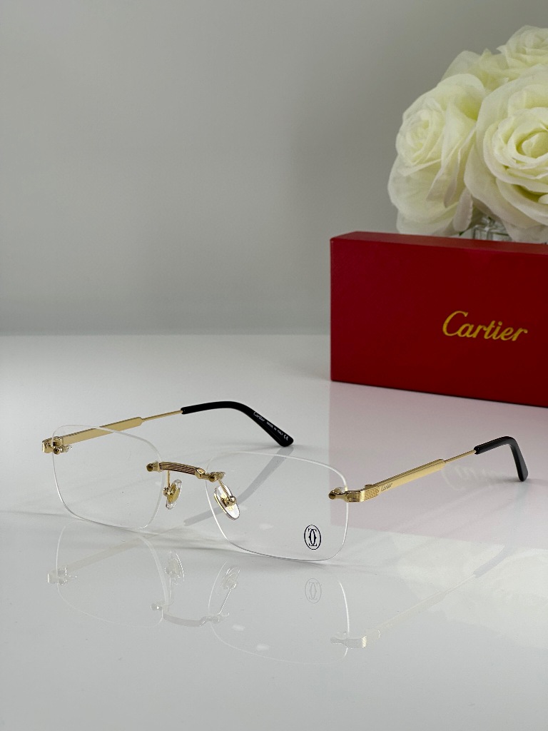 Cartier Plain Glass Spectacles(High Quality)-446