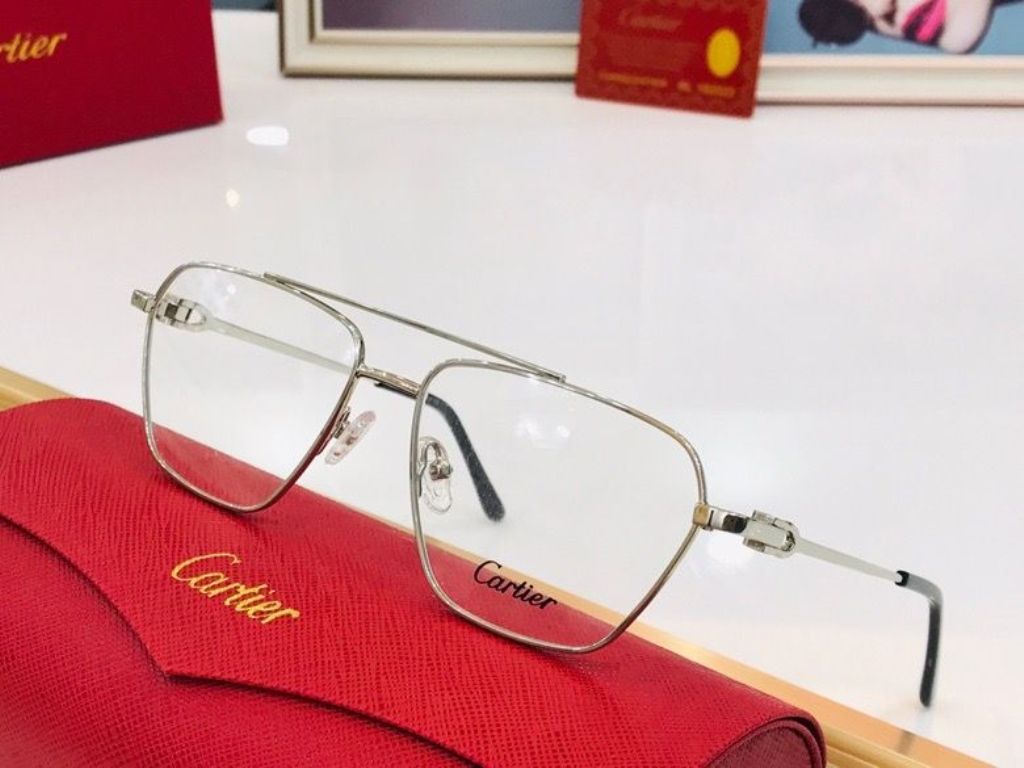 Cartier Plain Glass Spectacles(High Quality)-445