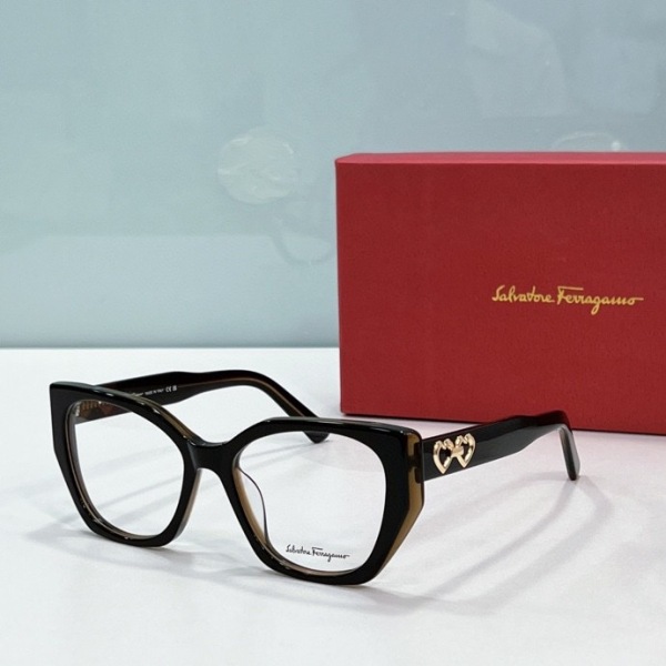 Ferragamo Plain Glass Spectacles(High Quality)-016