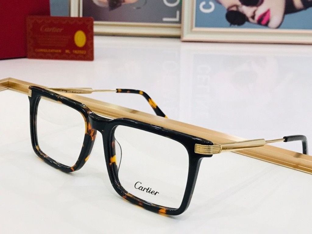 Cartier Plain Glass Spectacles(High Quality)-391