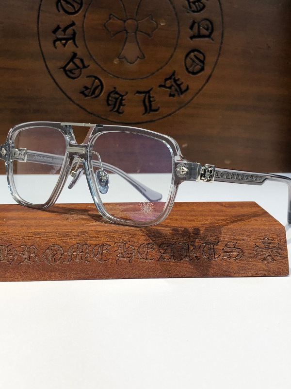 Chrome Hearts Plain Glass Spectacles(High Quality)-360