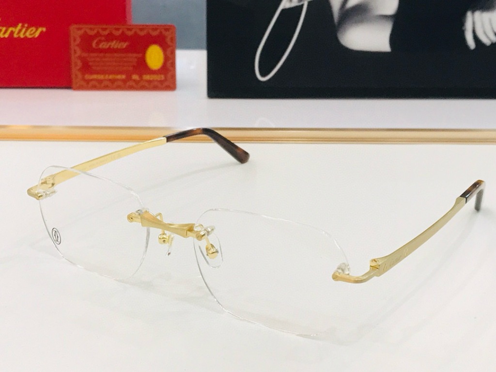 Cartier Plain Glass Spectacles(High Quality)-436