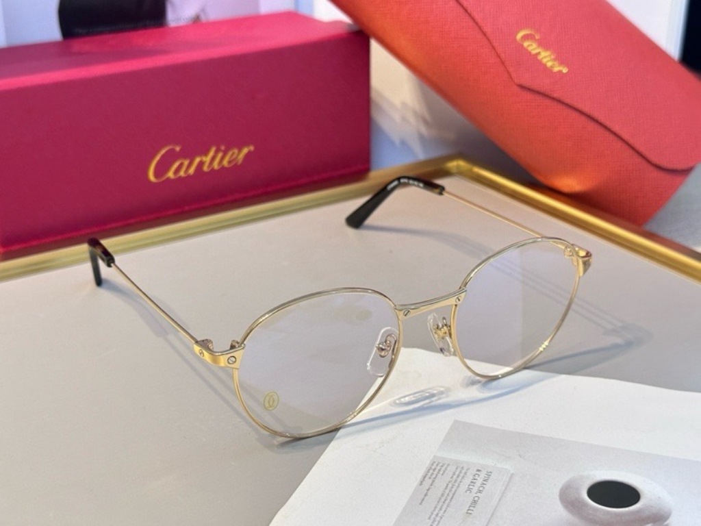 Cartier Plain Glass Spectacles(High Quality)-435