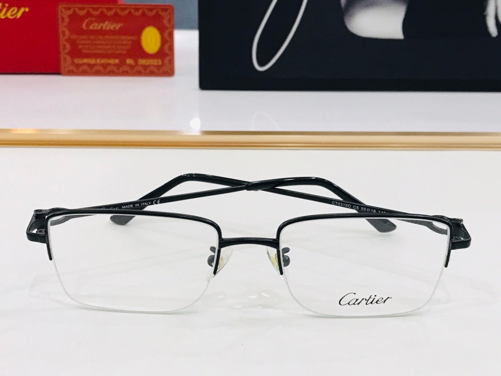 Cartier Plain Glass Spectacles(High Quality)-434