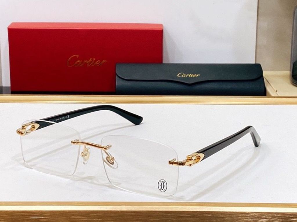 Cartier Plain Glass Spectacles(High Quality)-417