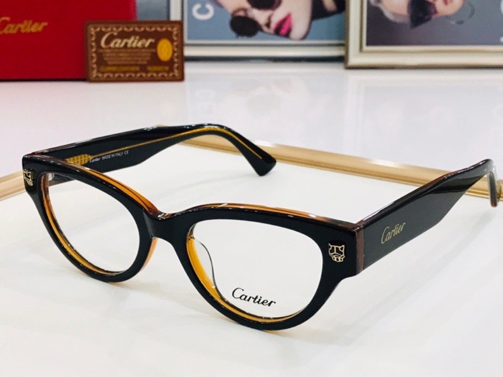 Cartier Plain Glass Spectacles(High Quality)-389