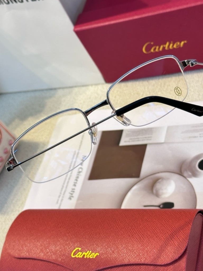 Cartier Plain Glass Spectacles(High Quality)-416