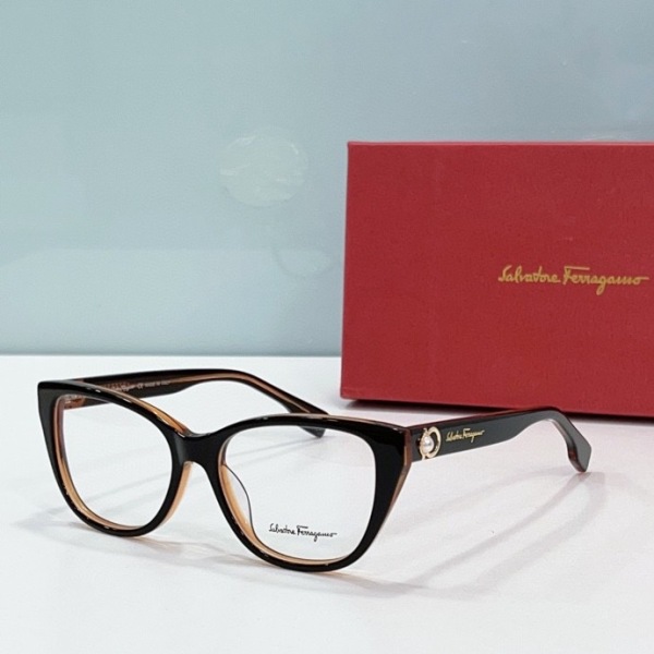 Ferragamo Plain Glass Spectacles(High Quality)-015
