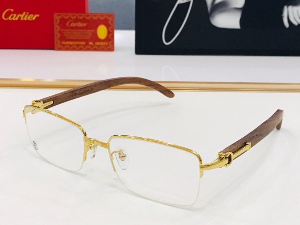 Cartier Plain Glass Spectacles(High Quality)-411