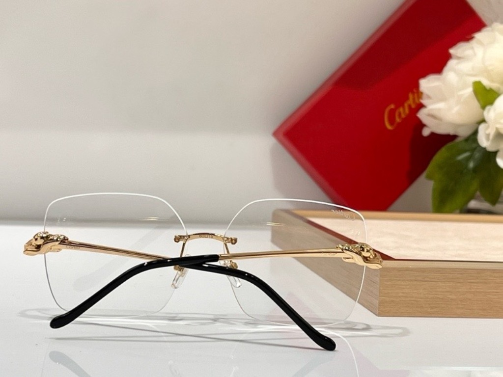 Cartier Plain Glass Spectacles(High Quality)-396