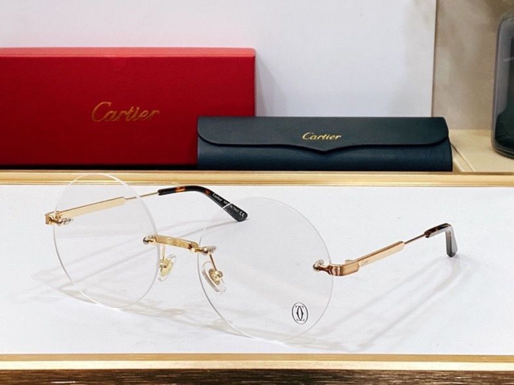 Cartier Plain Glass Spectacles(High Quality)-410