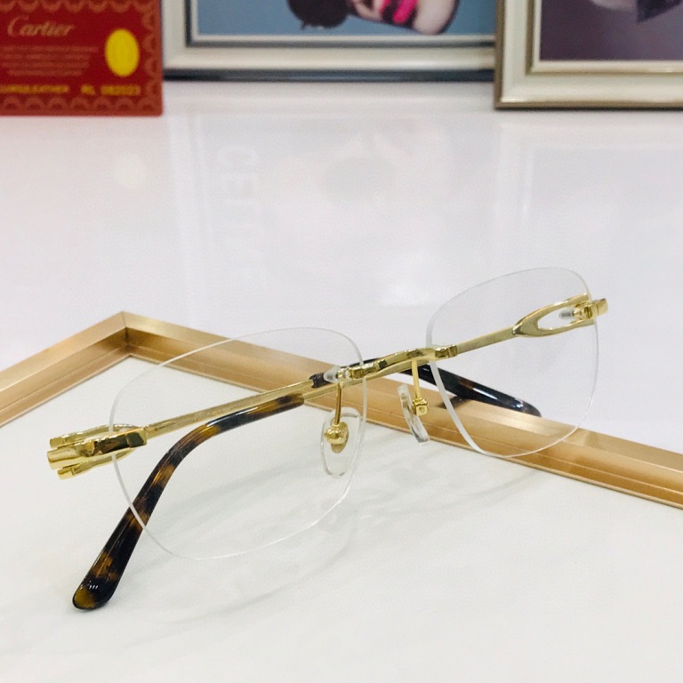 Cartier Plain Glass Spectacles(High Quality)-386