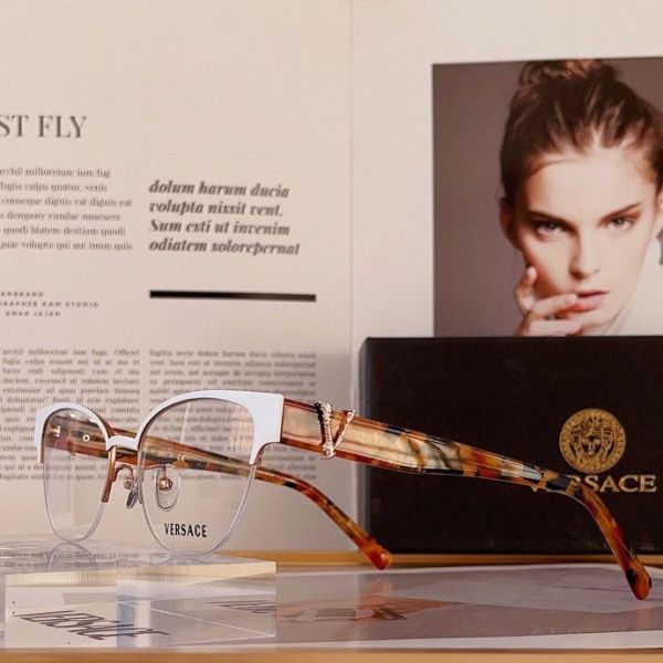 Versace Plain Glass Spectacles(High Quality)-182