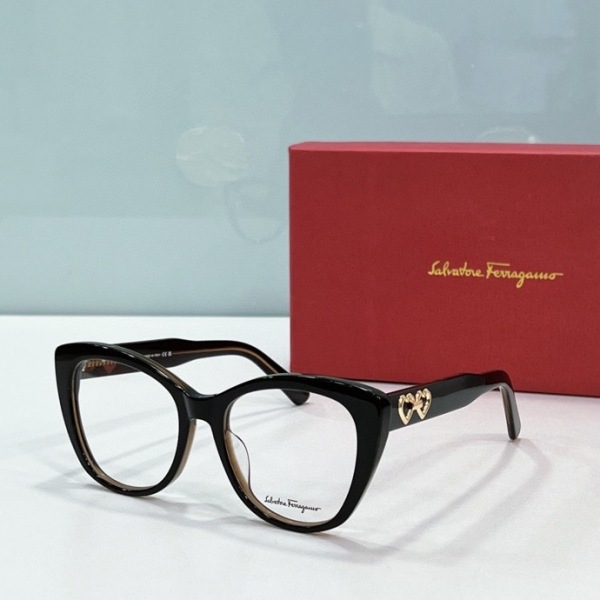 Ferragamo Plain Glass Spectacles(High Quality)-014
