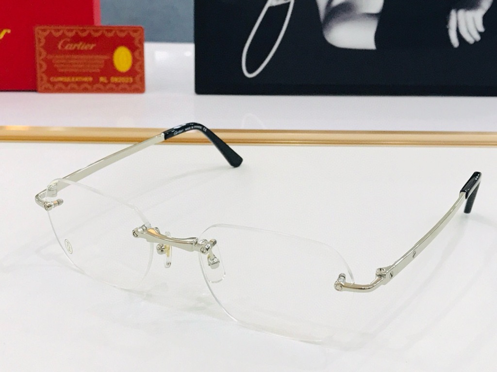 Cartier Plain Glass Spectacles(High Quality)-405