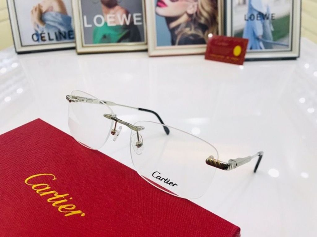 Cartier Plain Glass Spectacles(High Quality)-392