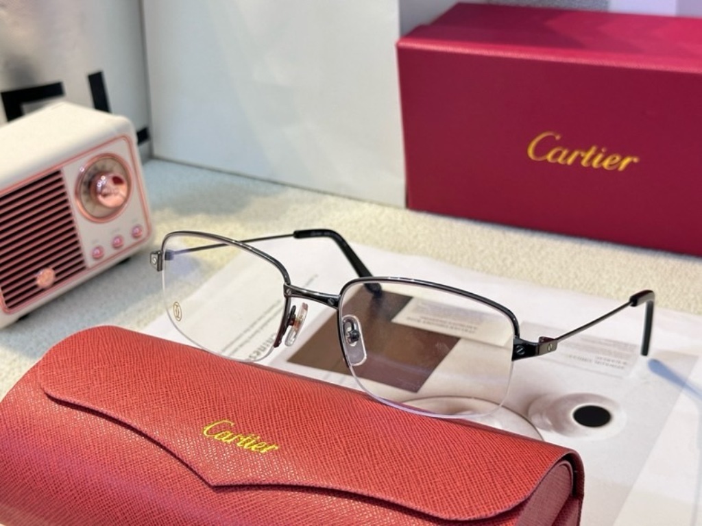 Cartier Plain Glass Spectacles(High Quality)-380