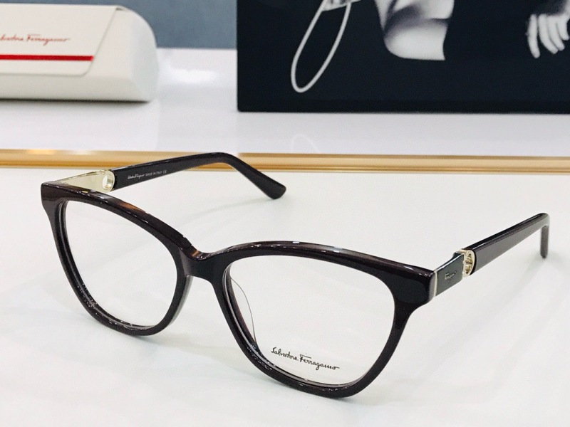 Ferragamo Plain Glass Spectacles(High Quality)-013