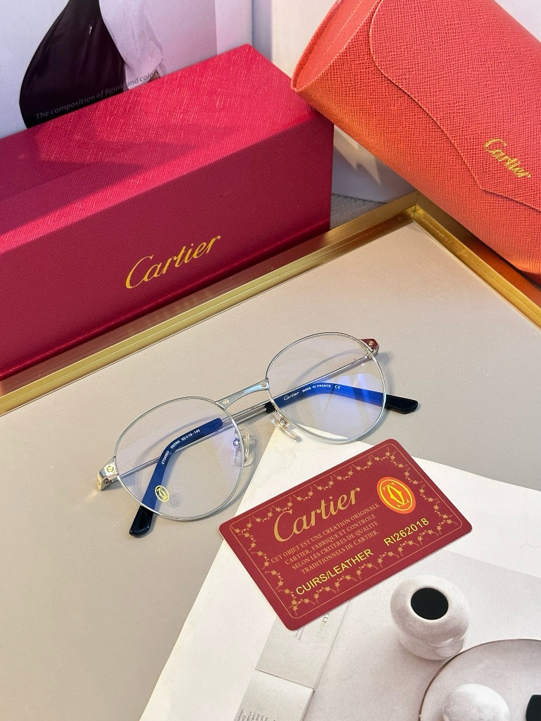 Cartier Plain Glass Spectacles(High Quality)-316